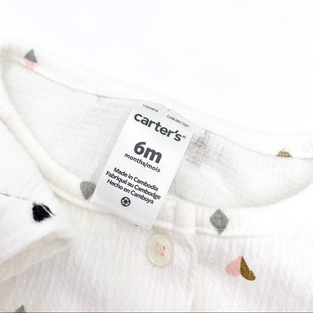 Two Carter’s‎ Baby Girl Kitty Cat Baby Shirts